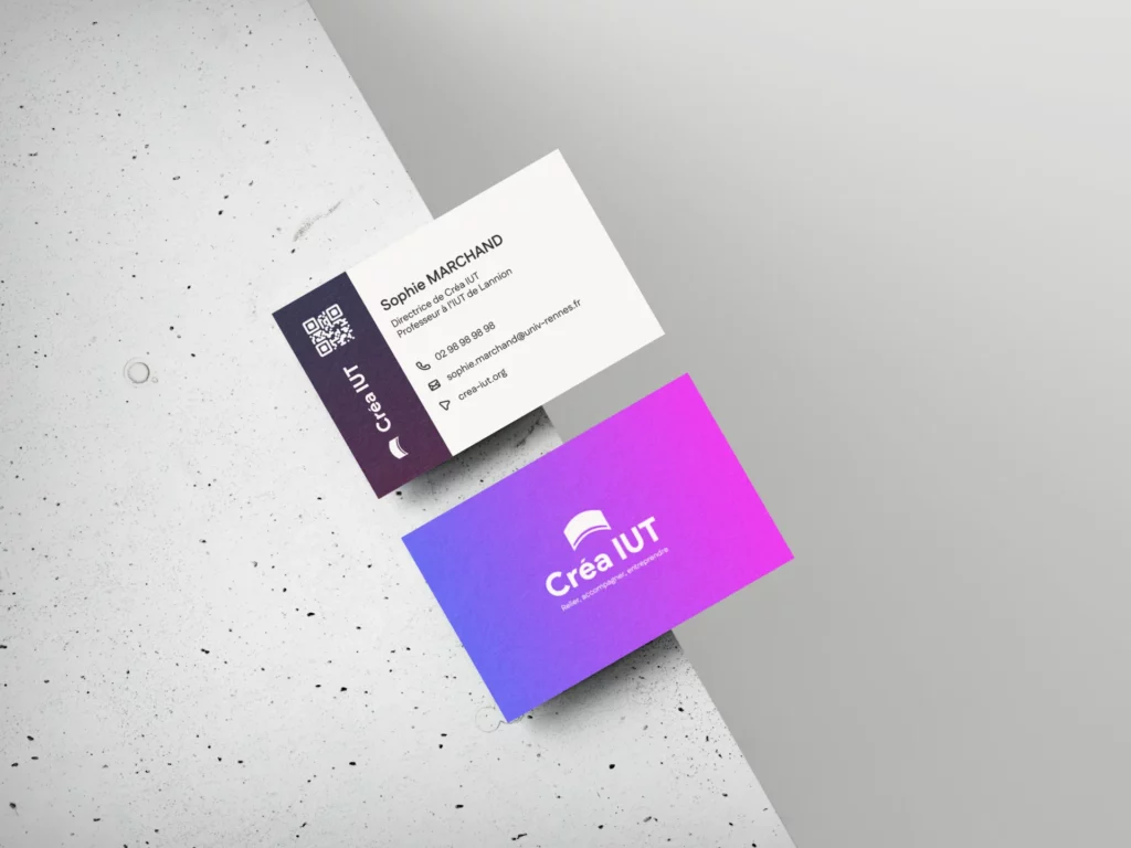 Carte de visite créa iut